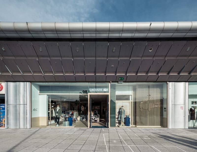 Boutique Lacoste Montpellier Odysseum_Vitrine extérieure
