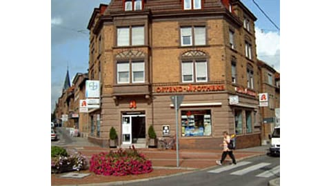 Aussenansicht der Ostend-Apotheke