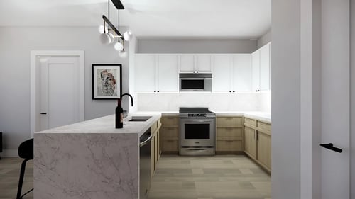 Kitchen at 23 West in Philadelphia, PA, 19123