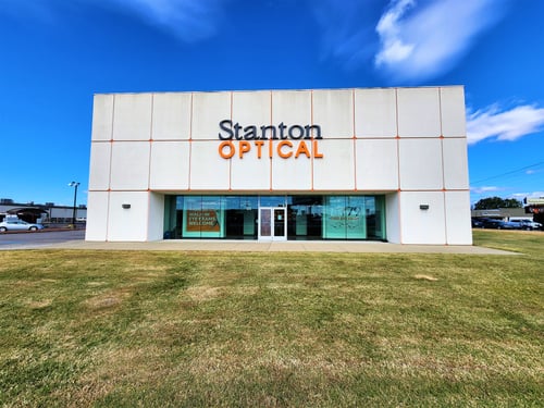 Storefront at Stanton Optical store in Evansville, IN 47715
