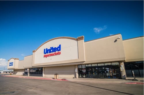 united supermarkets store front photo
