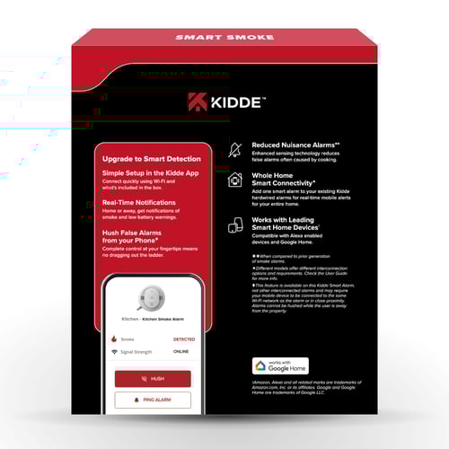 Back of package