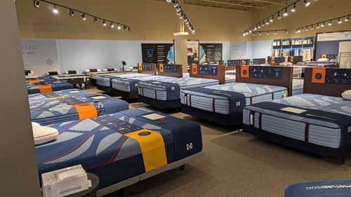 Amery Slumberland Furniture Sealy mattresses