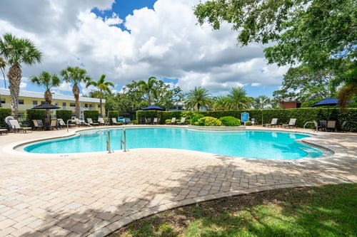 Swimming Pool at Imperial Gardens Apartments, Clearwater 33764