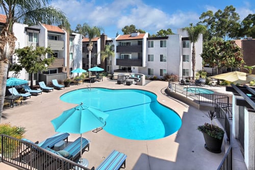 Swimming Pool at City View Apartments at Warner Center, Woodland Hills, CA