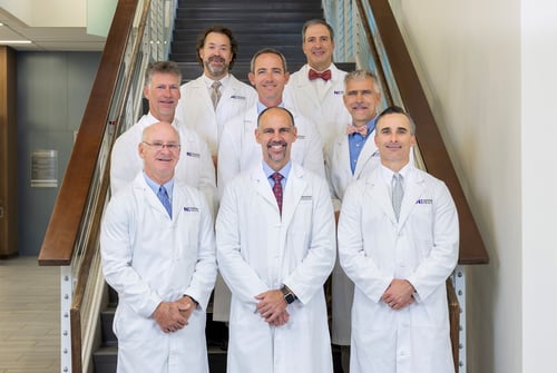 Top (l-r): Dr. Kyle Kokko, Dr. William Corey
Middle (l-r): Dr. Eric Angermeier, Dr. Brodie McKoy
Bottom (l-r): Dr. Harold Schutte, Dr. Marc Haro, Dr. Dustin Hambright