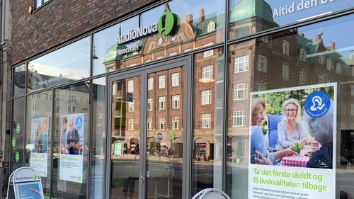AudioNova Hørecenter på Østerbro. Østerbrogade 105.