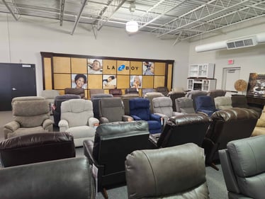 Grand Island Slumberland Furniture La-Z-Boy section