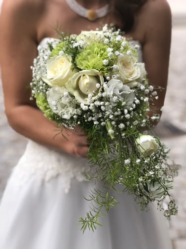 Brautstrauss Blumen Weber