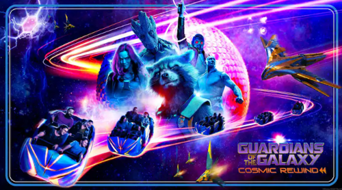 guardians of the galaxy cosmic rewind attraction