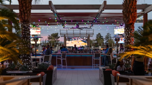 Patio at M Resort