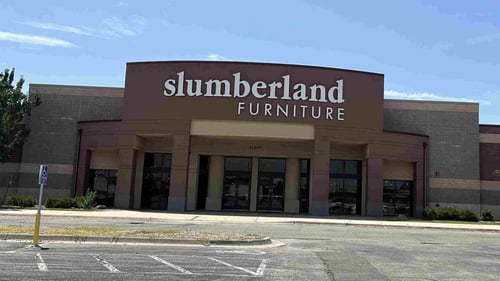 Slumberland Wichita,  KS storefront