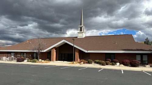 Church building of The Church of Jesus Christ of Latter-day Saints located at  41 N 100 W in Tropic, UT.