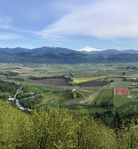 Landscape image of Abbotsford, BC