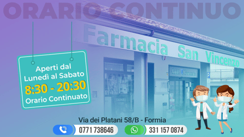 Farmacia San Vincenzo orario continuato