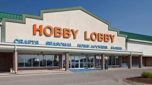 Hobby Lobby Entrance