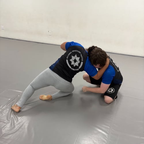 No-Gi Brazilian Jiu-Jitsu class at Nelumbo Jiu-Jitsu Academy Oviedo Florida