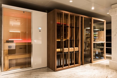Showroom Wellnessbereich