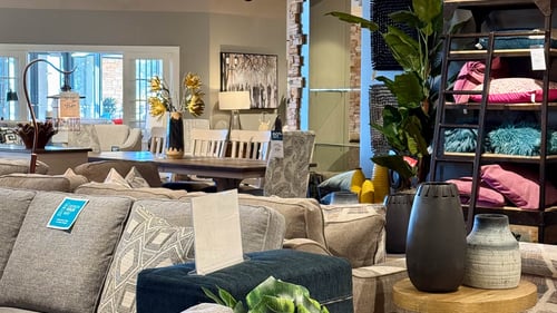 Woodbury Slumberland Furniture discount sofa