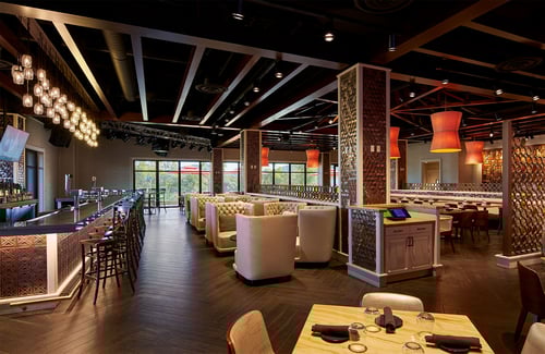 Named for Buena Vista Rancheria of Me-Wuk Indians founding patriarch, Louie Oliver's Restaurant and Bar at Harrah's Northern California, provides a relaxing atmosphere with mouthwatering dining options, creative cocktails, and exceptional service. Our culinary team experiments with the finest seasonal ingredients and exciting plating techniques to bring you an unforgettable, casual-elegant experience. Our dining room located off the casino floor features natural design elements coupled with copper accents. Step outside to our patio overlooking the majestic Sierra Nevada mountains. Relax at one of our fire pits to soak in the great outdoors while enjoying a handcrafted cocktail.