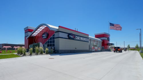 Tommy's Express Car Wash in Omaha, Nebraska on 202nd Ave.