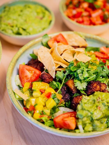 Caribbean Mango Salad