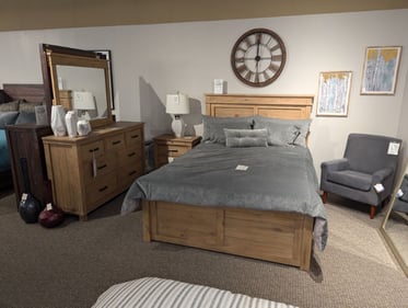 Amery Slumberland Furniture bedroom display
