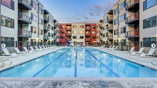 Pool at The Zeller, Salt Lake City, 84115