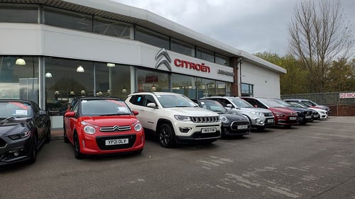 Outside Citroen Rotherham