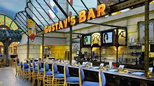 Gustav’s Bar in Paris Las Vegas.