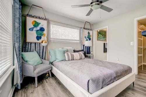 Bedroom at Southpoint Crossing in Durham, North Carolina