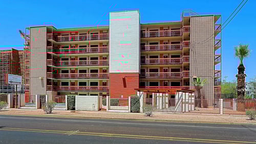Apartment Complex at Ambassador West Apartments, Phoenix, AZ