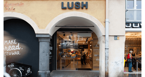 Shopfront Lush Graz