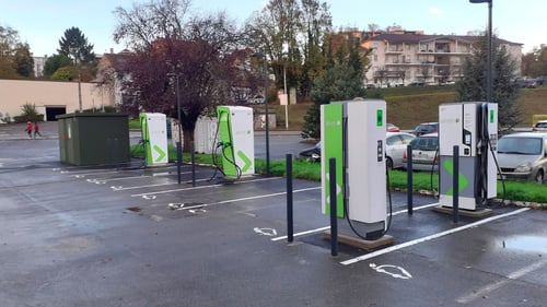 EV charging station Allego Limoges