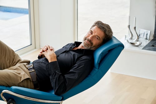 Stressless Relaxsessel London Crystal Blue
