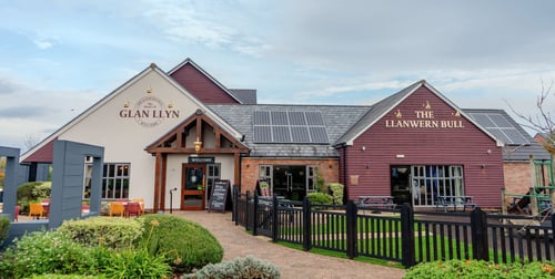 Llanwern Bull Newport, pub exterior