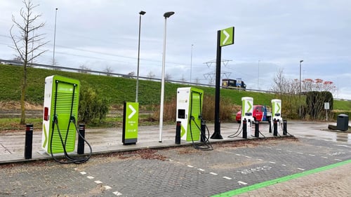 EV charging station Allego Breukelen