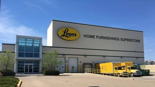 Leon’s Red Deer Storefront