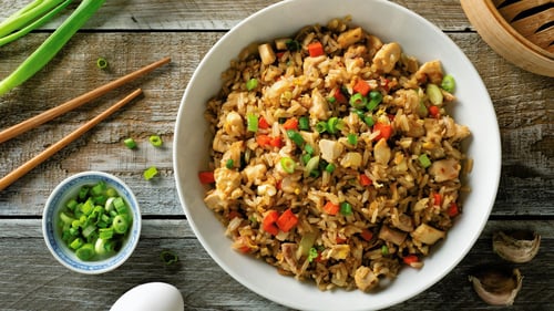 Beach Wok Asian Kitchen at Harrah's Gulf Coast Hotel & Casino in Biloxi, MS Fried Rice entree