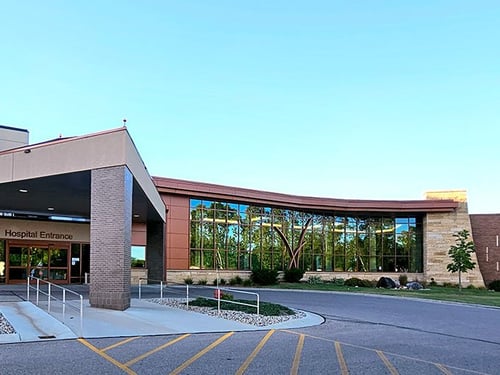 Avera Cancer Institute building - Marshall, MN.
