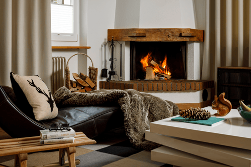 Ferienwohnung mit Kamin
