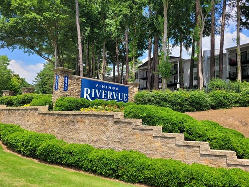 Monument Signage at Vinings RiverVue, Atlanta