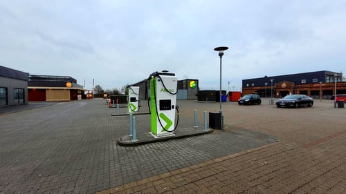 EV charging station Tilst Allego