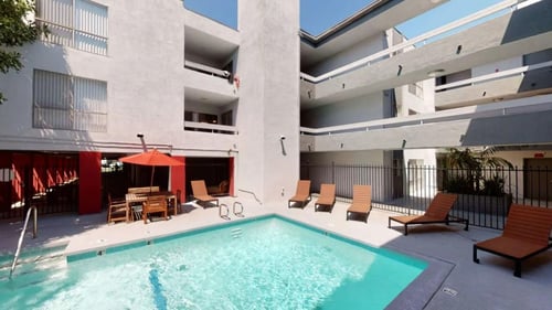 Pool at City Park View, Los Angeles, CA, 90057