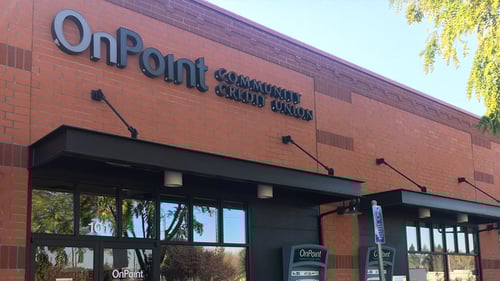 OnPoint Community Credit Union - Wilsonville Branch Exterior - 9460 SW Wilsonville Rd.