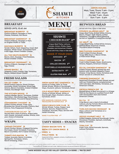 Food Menu