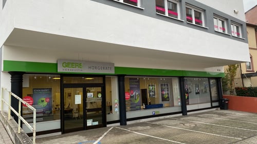 Außenaufnahme vom GEERS Fachgeschäft