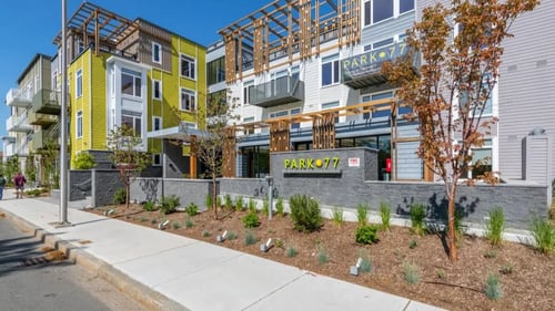 Exterior at Park77 in Cambridge, MA 02138