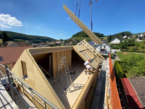 Holzelementbau - S.A. Holzbau - Buus