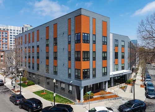 Building Exterior at FLAT 9 at WHITTIER Apartments, Boston, MA